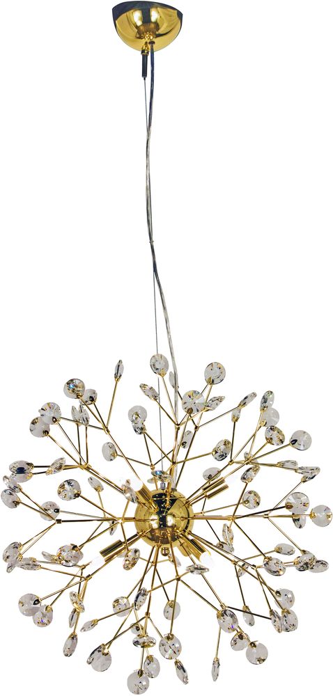 Viva Deckenleuchte - Messing/klar